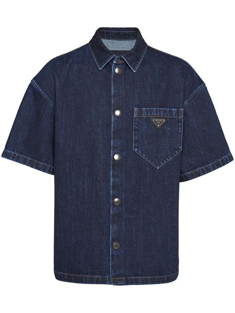 prada mens button down|Prada men's clothing.